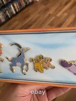 Disney The Lion King'I Just Can't Wait to be King' 8 Pin Boxed Set LE 1000