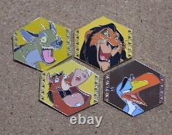 Disney The Lion King Laughing Mystery Pin Full 8 Pin set