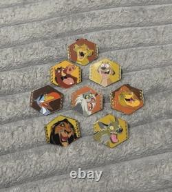 Disney The Lion King Laughing Mystery Set In Full Set All 8 Pins In Total