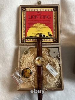 Disney The Lion King Limited Edition Watch and Pin Set 1994 1950/5000 Vintage