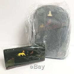 Disney The Lion King Mini Loungefly Faux Leather Backpack Bag & Wallet Set NEW
