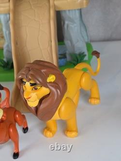 Disney The Lion King Pride Lands Play Set, Figures, Toy Bundle, Working Lift Toy