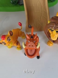 Disney The Lion King Pride Lands Play Set, Figures, Toy Bundle, Working Lift Toy