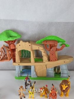 Disney The Lion King Pride Lands Play Set, Figures, Toy Bundle, Working Lift Toy