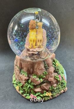 Disney The Lion King Rotating Musical Glitter Globe by The Bradford Exchange