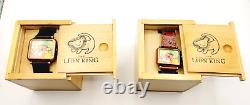 Disney The Lion King Set of 2 Watches Mens and Womans Pumbaa and Nala