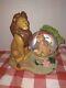 Disney The Lion King Simba & Mufasa Snow Globe Rare I Just Cant Wait To Be King