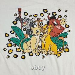 Disney The Lion King Simba Nala Shirt M Pumba Toy Story Aladdin Vintage 1994