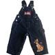 Disney The Lion King Simba's Pride Kovu Blue Corduroy Overalls Baby 6m Vintage