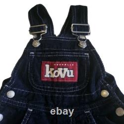 Disney The Lion King Simba's Pride KOVU Blue Corduroy Overalls Baby 6M Vintage