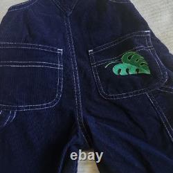 Disney The Lion King Simba's Pride KOVU Blue Corduroy Overalls Baby 6M Vintage