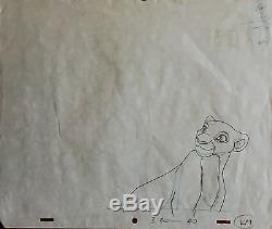 Disney The Lion King, Simbas PRIDE-Original ART + matching Drawings! UNIKAT