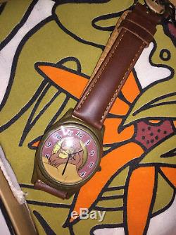 Disney The Lion King Special Edition FOSSIL Mens Leather Band Watch BRAND NEW