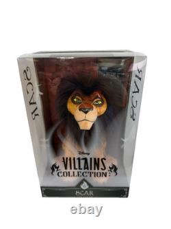 Disney The Lion King Villains Collection Scar Exclusive 13-Inch Plush NIB