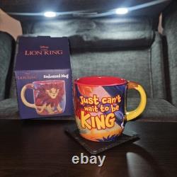 Disney The Lion King mug 3D Embossed Simba Brand New Boxed