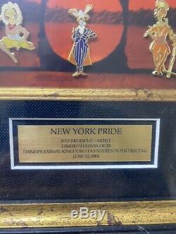 Disney The Lion King on Broadway New York Pride Framed LE 25 Pin Set