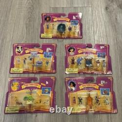 Disney Tiny Collection Polly Pocket Lot Of 5 Lion King Pocahontas Aladdin Mickey