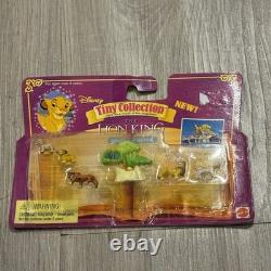 Disney Tiny Collection Polly Pocket Lot Of 5 Lion King Pocahontas Aladdin Mickey