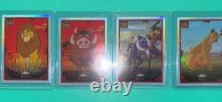 Disney Topps Chrome 2024 96 total (out of 200) + 4 x special Lion King cards