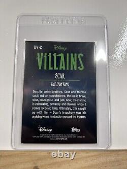 Disney Topps Chrome Scar Vilians /5