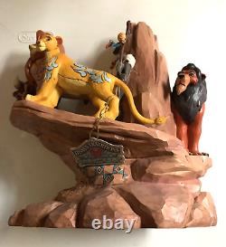 Disney Traditions Jim Shore 2024 Lion King 30th Carved by Heart Figurine 6014329