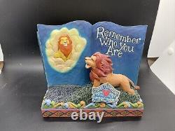 Disney Traditions Story Book The Lion King Rare Figurine Remember Who You Are