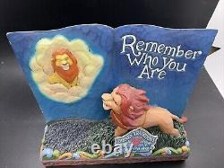 Disney Traditions Story Book The Lion King Rare Figurine Remember Who You Are