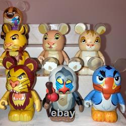 Disney VINYLMATION Lion King SIMBA Ed CHASER Mufasa PUMBA Rafiki SCAR Timon Zazu