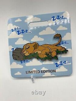 Disney WDI D23 Cat Nap Nala LE 300 Pin The Lion King Simba
