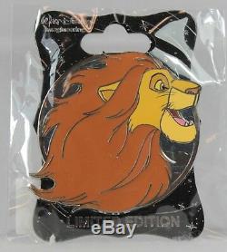 Disney WDI LE 250 Pin Heroes Profile The Lion King Adult Simba