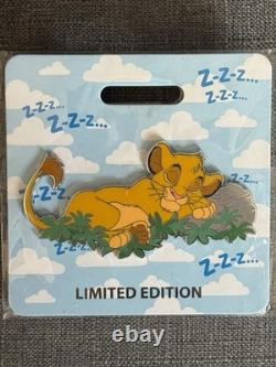 Disney WDI MOG D23 Cat Naps Pin Simba Lion King LE 300