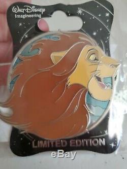 Disney WDI Pin Simba Heroes Profile Le 250 Lion King Nala Scar Timon Mufasa