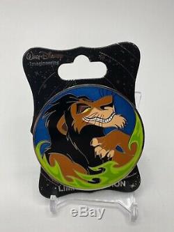 Disney WDI Scar Villains Profile LE 250 Pin The Lion King