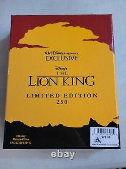 Disney WDI The Lion King 25th Anniversary LE 250 Jumbo Box Pin Simba Scar Timon