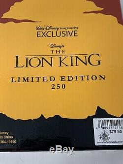 Disney WDI The Lion King 25th Anniversary LE 250 Jumbo Pin Simba Nala Scar D23