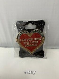 Disney WDI Valentines Day Lion King Heart LE 250 Pin Can You Feel Love Tonight