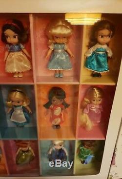 Disney animators 15 mini doll collection by Disney Store 1st edition set