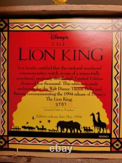 Disney lion king watch