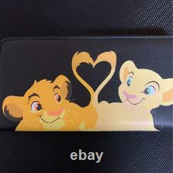 Disney long wallet Character Loungefly The Lion King black white cute ladies
