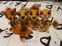 Disney rare lion King kovu vitani nuka kiara soft plush toys tagged