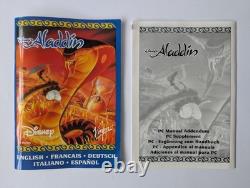 Disney's Aladdin IBM PC 3.5 Big Box Complete+The Lion King Demo Rare Collector's