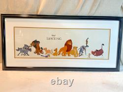 Disney's LION KING CAST OF CHARACTERS Limited Edition Cel BEAUTIFUL & Imperfect