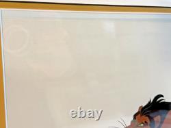 Disney's LION KING CAST OF CHARACTERS Limited Edition Cel BEAUTIFUL & Imperfect