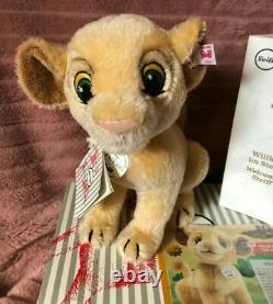 Disney's Lion King Nala from Steiff Collectable BNIB with certificates