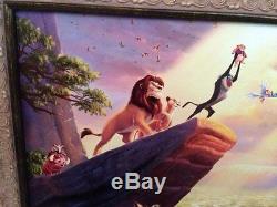 Disney's Lion King Thomas Kinkade 81 of 313 Giclee
