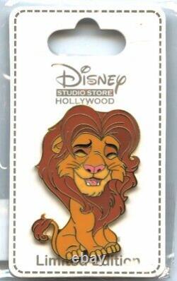Disney's Studio Store Hollywood Hero Cutie Simba Pin (Lion King)