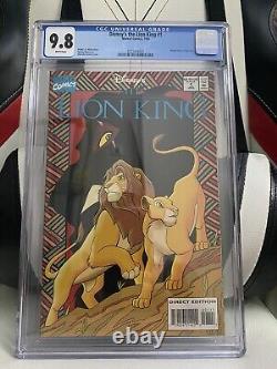 Disney's The Lion King #1 1st Print Key Issue- CGC 9.8 1994