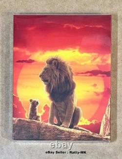 Disney's The Lion King (2019) Sm Life Exclusive Blu Ray Steelbook New