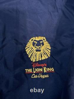 Disney's The Lion King Broardway's 2009 Mandalay Bay Las Vegas Windbreaker L New