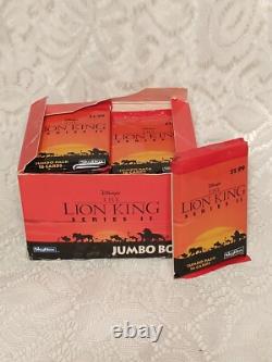 Disney's The Lion King Series II Jumbo Pack Trading Cards Toys Collector tblaq1